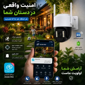 دوربین مداربسته تحت شبکه اوکم مدل CS1