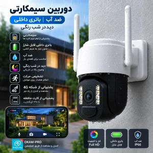 دوربین مداربسته تحت شبکه اوکم مدل CS1