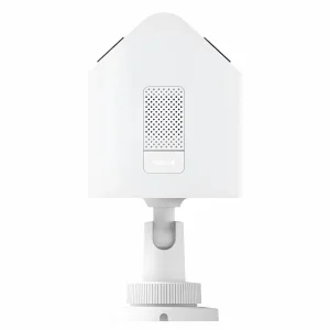 دوربین مداربسته تحت شبکه بولت فضای باز 2 لنز شیائومی مدل MJSXJ26CM، رزولوشن 2304 × 1296 پیکسل، دید در شب رنگی هوشمند، تشخیص انسان و وسیله نقلیه، مکالمه دوطرفه و استاندارد IP66