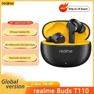 هدفون بلوتوثی ریلمی مدل KDT BUDS ORGINAL T110 LAMEN