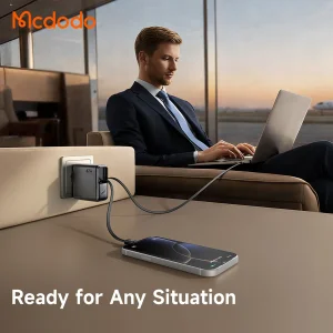 شارژر دیواری 67 وات مک دودو مدل CH-864 به همراه کابل USB-C