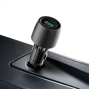 شارژر فندکی 66 وات پاورولوجی مدل PCCSR021BK Velox 66W