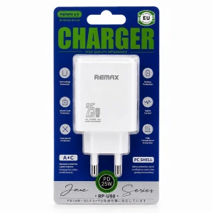 شارژر دیواری 25 وات ریمکس مدل RP-U80