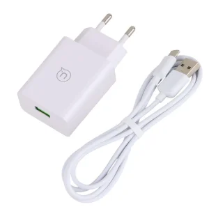 شارژر دیواری 18 وات یوسمز مدل T48 به همراه کابل USB-C