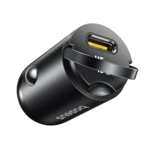 شارژر فندکی 45 وات بیسوس مدل  PrimeTrip 45W C02068 به همراه کابل USB-C