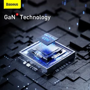 شارژر رومیزی باسئوس مدل CCDK65S-65W به همراه کابل USB-C