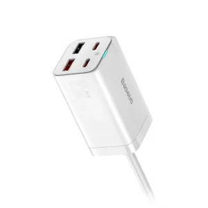 شارژر رومیزی باسئوس مدل CCDK65S-65W به همراه کابل USB-C