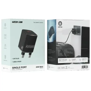 شارژر دیواری 20 وات گرین لاین مدل GN1USBWALLBK