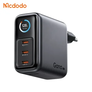 شارژر دیواری 140 وات 4 پورت مک دودو مدل CH-661 به همراه کابل USB-C