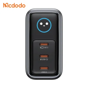 شارژر دیواری 140 وات 4 پورت مک دودو مدل CH-661 به همراه کابل USB-C