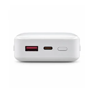 پاوربانک 22.5 وات پرووان مدل PPB5213 ظرفیت 20000 میلی‌آمپرساعت به همراه کابل لایتنینگ و  USB-C