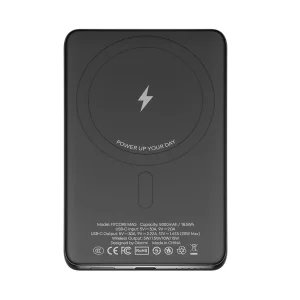 پاوربانک بی‌سیم 20 وات گلوریمی مدل FitCore Mag AIR ظرفیت 5000 میلی‌آمپرساعت به همراه کابل USB-C