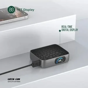 پاوربانک 45 وات گرین لاین مدل GL_PX45 ظرفیت 10000 میلی‌آمپرساعت