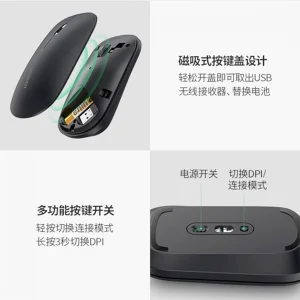 ماوس بی سیم یوگرین مدل MU001-90