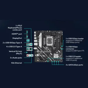 مادربرد ایسوس مدل PRIME H810M-A-CSM