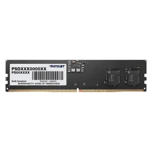 رم دسکتاپ DDR5 تک‌کاناله فرکانس 5200 مگاهرتز تایمینگ CL42 پتریوت مدل PSD-8GD5 ظرفیت 8 گیگابایت