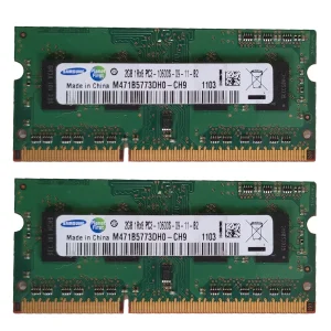 رم لپ تاپ DDR3 تک کاناله 1333 مگاهرتز B2 سامسونگ مدل 10600s ظرفیت 2 گیگابایت
