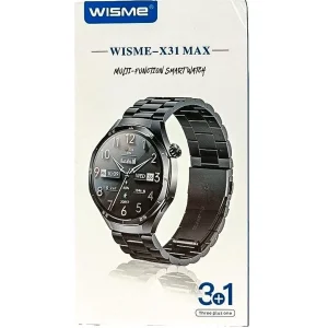 ساعت هوشمند صفحه نمایش ۴۸ میلیمتری ویسمی مدل x31 max بند سلیکونی