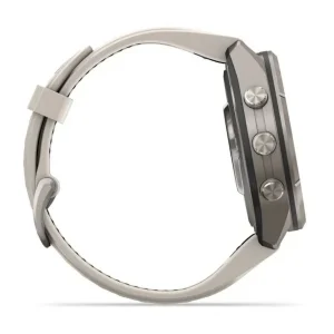 ساعت هوشمند 43 میلی‌متری گارمین مدل Fenix 9 Pro با بند سیلیکونی، سازگار با گوشی‌های آیفون (iOS) و اندروید (Android) از طریق نرم‌افزار Garmin Connect و پشتیبانی از Garmin Messenger و Connect IQ