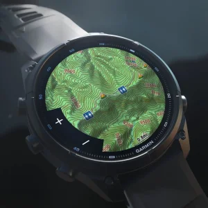 ساعت هوشمند 43 میلی‌متری گارمین مدل Fenix 9 Pro با بند سیلیکونی، سازگار با گوشی‌های آیفون (iOS) و اندروید (Android) از طریق نرم‌افزار Garmin Connect و پشتیبانی از Garmin Messenger و Connect IQ