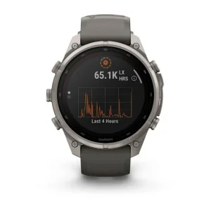ساعت هوشمند 47 میلی‌متری گارمین مدل Fenix 9 Pro Solar با بند سیلیکونی، سازگار با گوشی‌های هوشمند اندروید و iOS، نسخه مجهز به تکنولوژی inReach