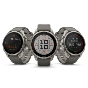 ساعت هوشمند 47 میلی‌متری گارمین مدل Fenix 9 Pro Solar با بند سیلیکونی، سازگار با گوشی‌های هوشمند اندروید و iOS، نسخه مجهز به تکنولوژی inReach