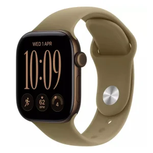 ساعت هوشمند 42 میلی‌متری اپل مدل Watch Series 12 Aluminum Case با بند سیلیکونی، سازگار با iOS 27 و بالاتر