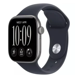 ساعت هوشمند 42 میلی‌متری اپل مدل Watch Series 12 Aluminum Case با بند سیلیکونی، سازگار با iOS 27 و بالاتر