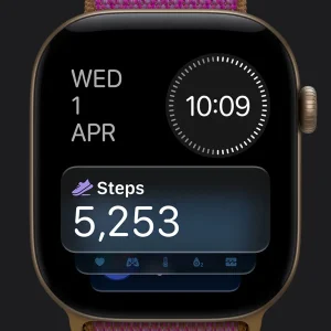 ساعت هوشمند 42 میلی‌متری اپل مدل Watch Series 12 Aluminum Case با بند سیلیکونی، سازگار با iOS 27 و بالاتر