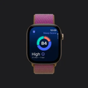 ساعت هوشمند 42 میلی‌متری اپل مدل Watch Series 12 Aluminum Case با بند سیلیکونی، سازگار با iOS 27 و بالاتر