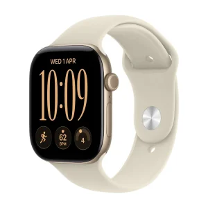 ساعت هوشمند 46 میلی‌متری اپل مدل Watch Series 12 Aluminum Case با بند سیلیکونی، سازگار با iOS