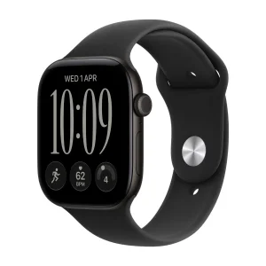 ساعت هوشمند 46 میلی‌متری اپل مدل Watch Series 12 Aluminum Case با بند سیلیکونی، سازگار با iOS