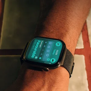 ساعت هوشمند 46 میلی‌متری اپل مدل Watch Series 12 Aluminum Case با بند سیلیکونی، سازگار با iOS