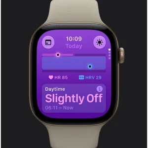 ساعت هوشمند 46 میلی‌متری اپل مدل Watch Series 12 Aluminum Case با بند سیلیکونی، سازگار با iOS