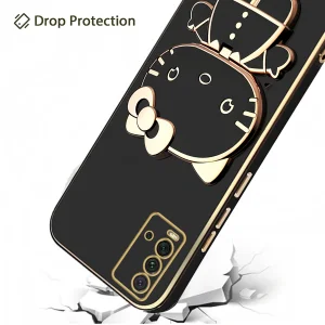 کاور گاردتک آساک مدل Kitty Strap مناسب برای گوشی موبایل شیائومی Redmi 9T به همراه بندآویز
