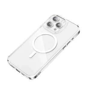 کاور گرین لاین مدل MagSafe Crystal Clear مناسب برای گوشی موبایل اپل iPhone 15 Pro Max