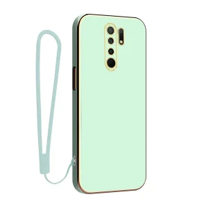 کاور گاردتک اساک مدل Strap مناسب برای گوشی موبایل شیائومی Redmi 9 / Redmi 9 Prime به همراه بندآویز
