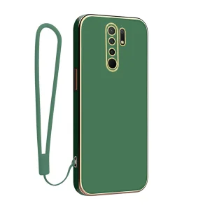 کاور گاردتک اساک مدل Strap مناسب برای گوشی موبایل شیائومی Redmi 9 / Redmi 9 Prime به همراه بندآویز