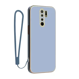کاور گاردتک اساک مدل Strap مناسب برای گوشی موبایل شیائومی Redmi 9 / Redmi 9 Prime به همراه بندآویز