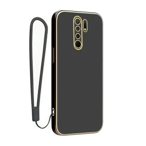 کاور گاردتک اساک مدل Strap مناسب برای گوشی موبایل شیائومی Redmi 9 / Redmi 9 Prime به همراه بندآویز