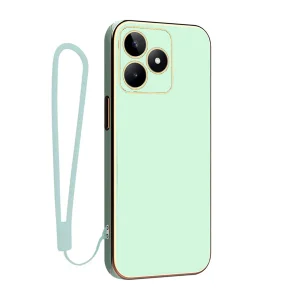کاور گاردتک آساک مدل Myca2 Strap مناسب برای گوشی موبایل ریلمی C63/ C61 به همراه بندآویز