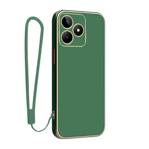 کاور گاردتک آساک مدل Myca2 Strap مناسب برای گوشی موبایل ریلمی C63/ C61 به همراه بندآویز
