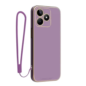 کاور گاردتک آساک مدل Myca2 Strap مناسب برای گوشی موبایل ریلمی C63/ C61 به همراه بندآویز