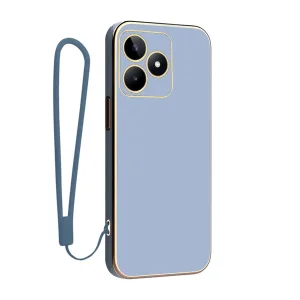 کاور گاردتک آساک مدل Myca2 Strap مناسب برای گوشی موبایل ریلمی C63/ C61 به همراه بندآویز