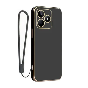کاور گاردتک آساک مدل Myca2 Strap مناسب برای گوشی موبایل ریلمی C63/ C61 به همراه بندآویز