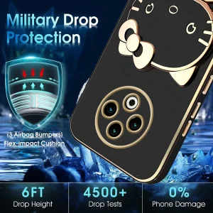 کاور گاردتک آساک مدل Kitty case مناسب برای گوشی موبایل تکنو Spark 30C