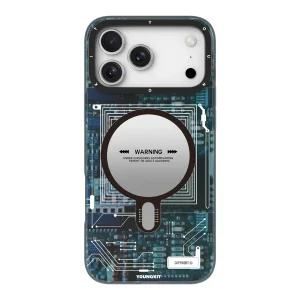 کاور یانگ کیت مدل Futuristic Circuit Board مناسب برای گوشی موبایل اپل iphone 18 promax/17 promax