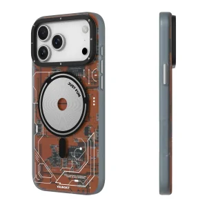 کاور یانگ کیت مدل Futuristic Circuit Board مناسب برای گوشی موبایل اپل iphone 18 promax/17 promax