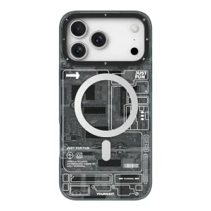 کاور یانگ کیت مدل Futuristic Circuit Board مناسب برای گوشی موبایل اپل iphone 18 promax/17 promax