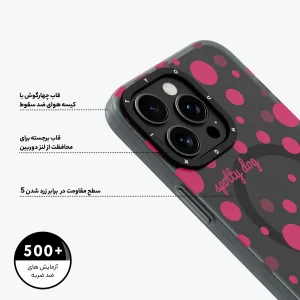 کاور یانگ کیت مدل Polka  Dots کد E 01 مناسب برای گوشی موبایل اپل Iphone 13pro